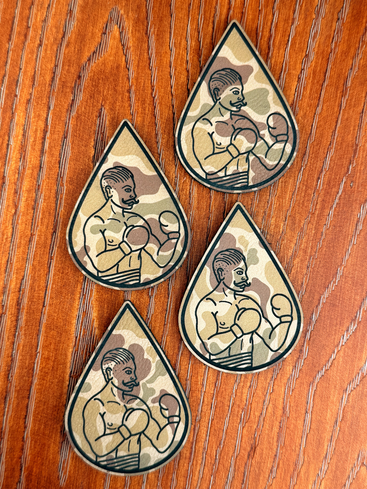 Camo Leather Patch - PRE ORDER ⚠️