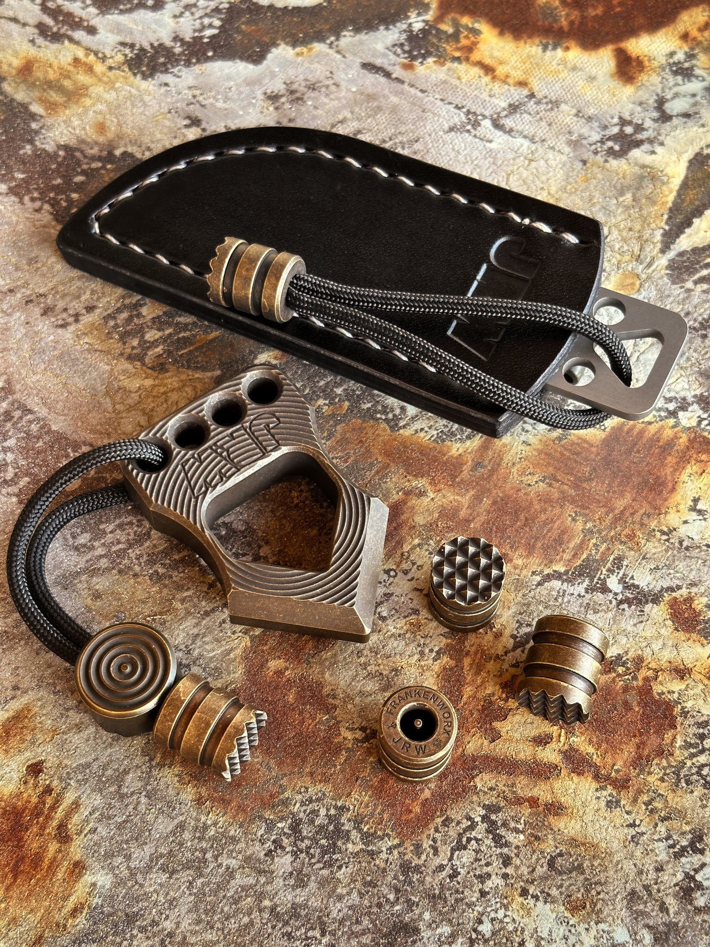 "The End" JRW x Collins Trace Lanyard Beads