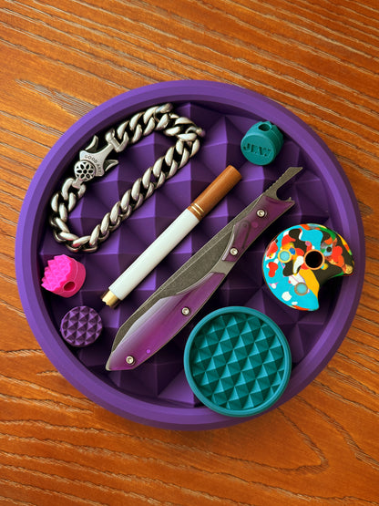 Round Curator Tray
