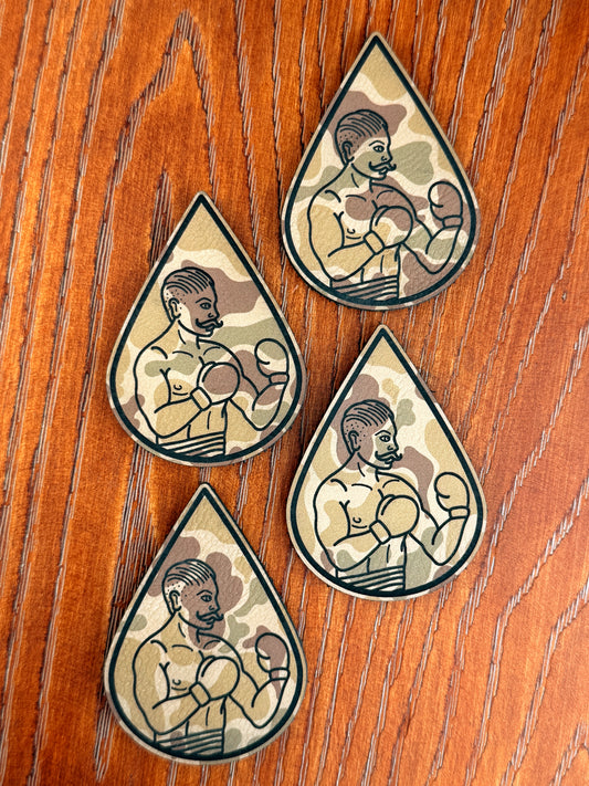 Camo Leather Patch - PRE ORDER ⚠️