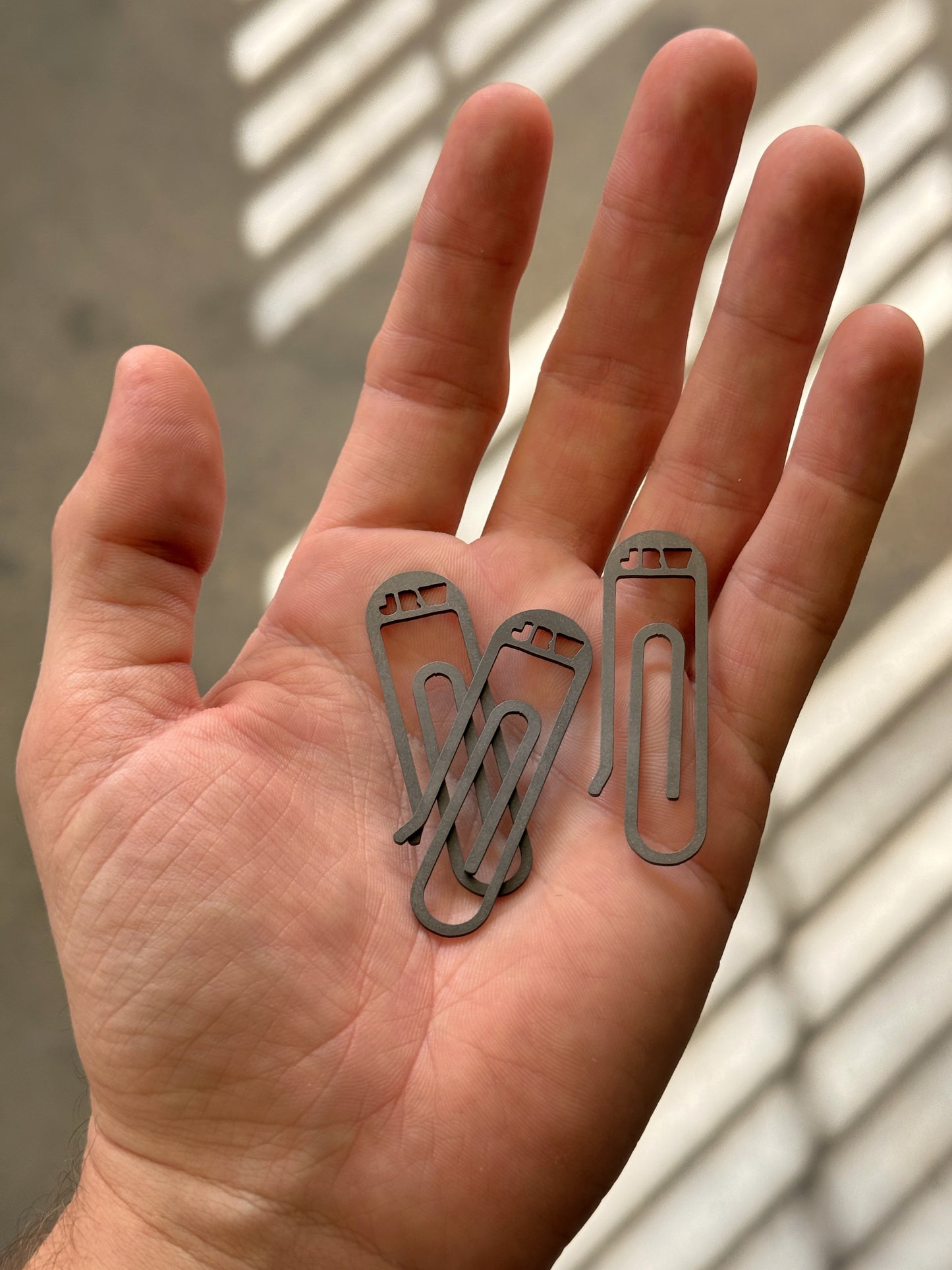 Titanium Paper Clips