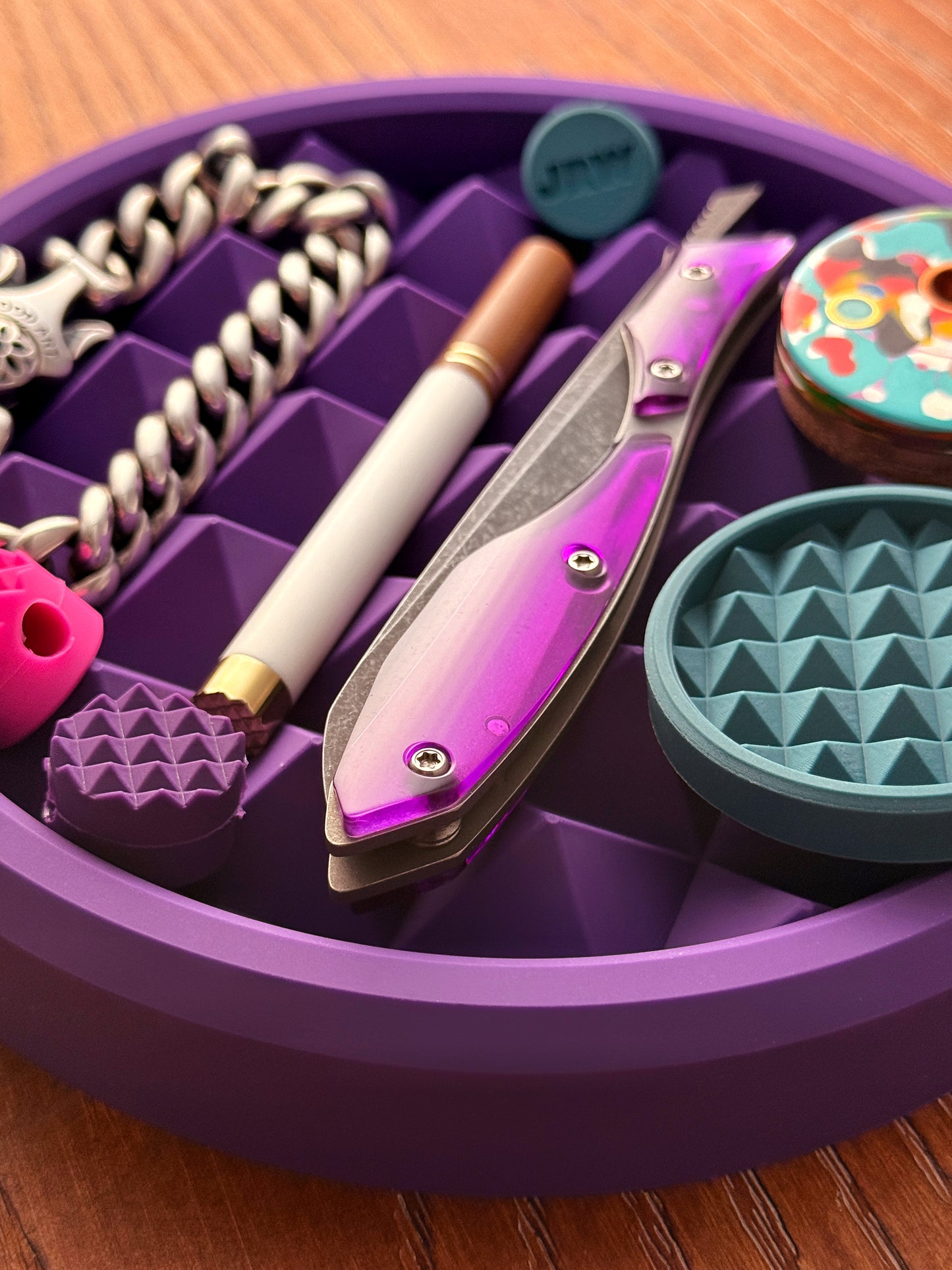 Round Curator Tray