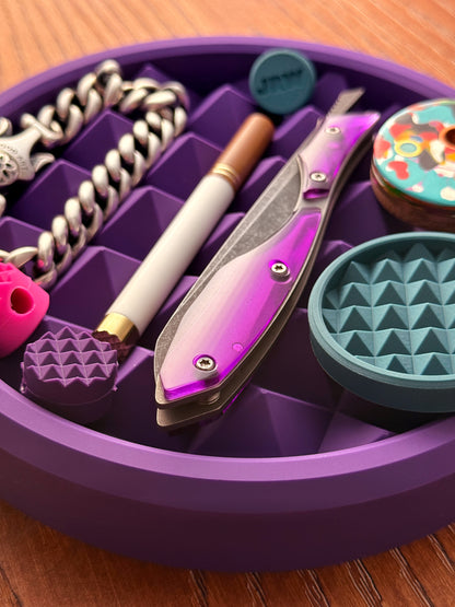 Round Curator Tray