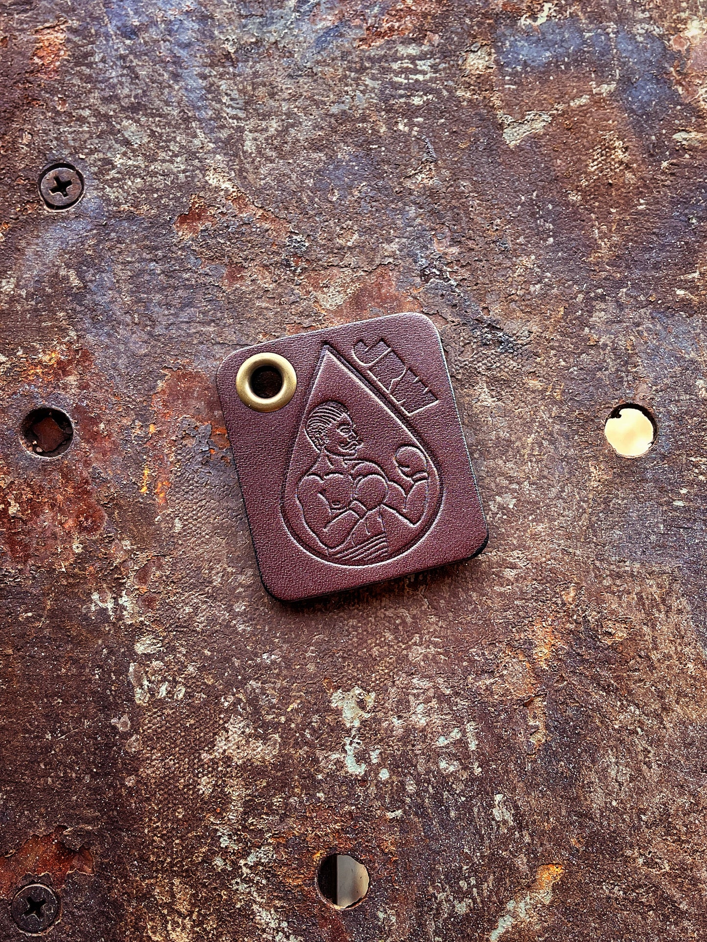 GSD Leather Tag