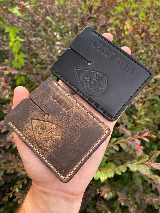 GSD Leather Card Wallets